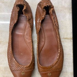 Tory Burch Leather Flats